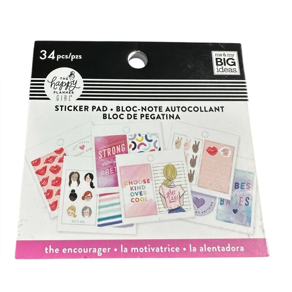 The Happy Planner 3 Piece Mini Sticker Book Set
